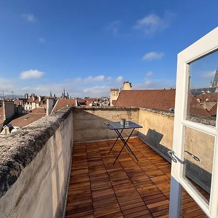 公寓 La Terrasse Bourguignonne - Vieux *